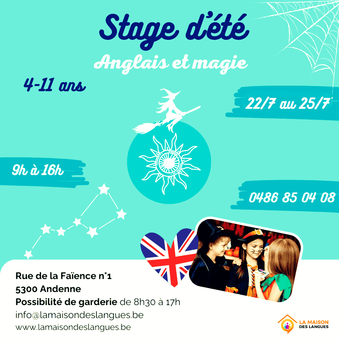 Anglais magie 4 à 11 ans