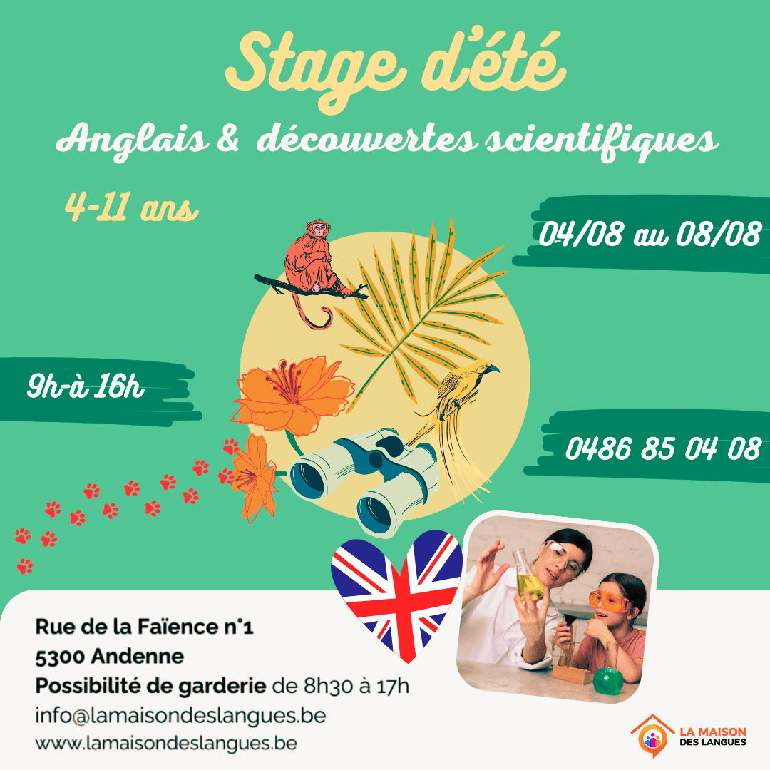 Anglais science 4 à 11 ans