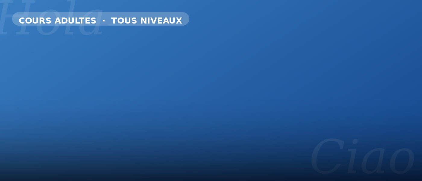  Apprenez à votre rythme